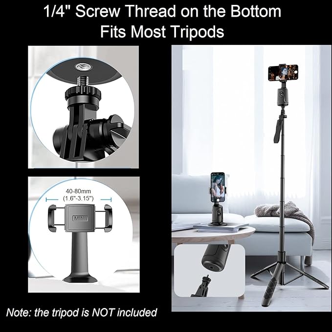 AUTO FACE TRACKING 360 ROTATION CAMERA